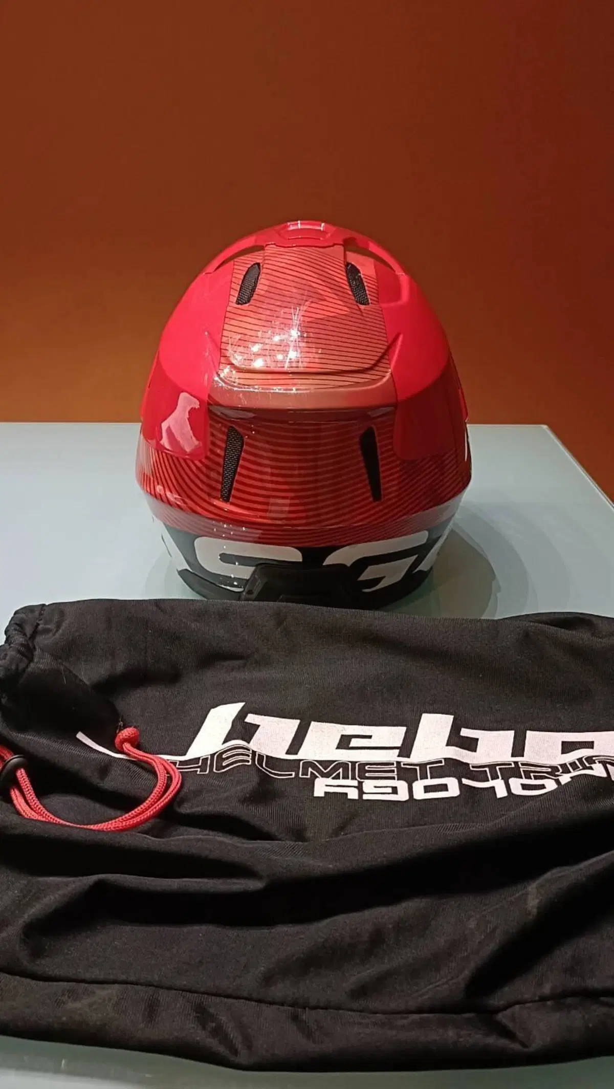 Casco trial Hebo GasGas Z4 fiberglass taglia S (4)