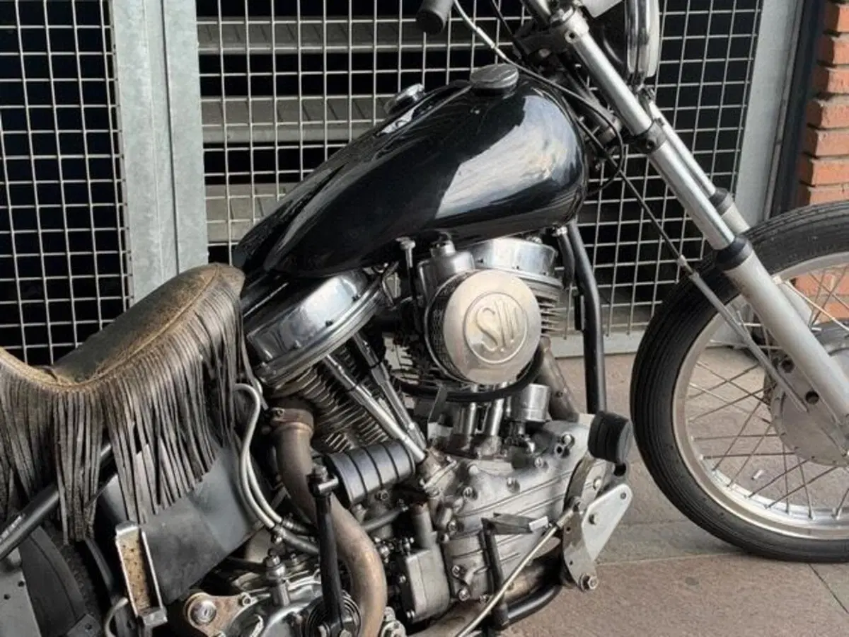 Harley-Davidson Panhead chopper (6)