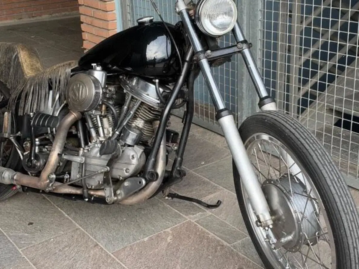 Harley-Davidson Panhead chopper (7)