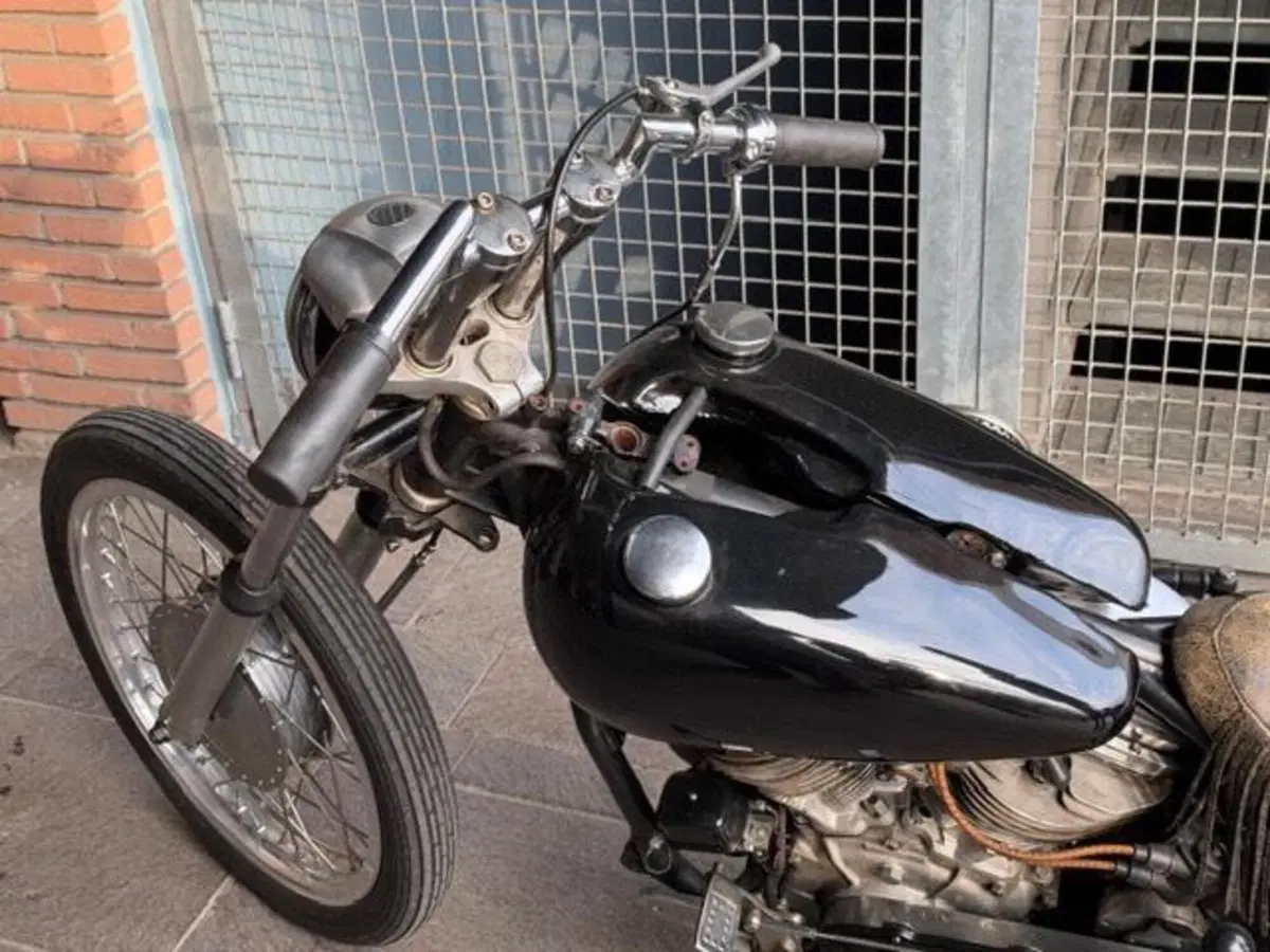 Harley-Davidson Panhead chopper (17)