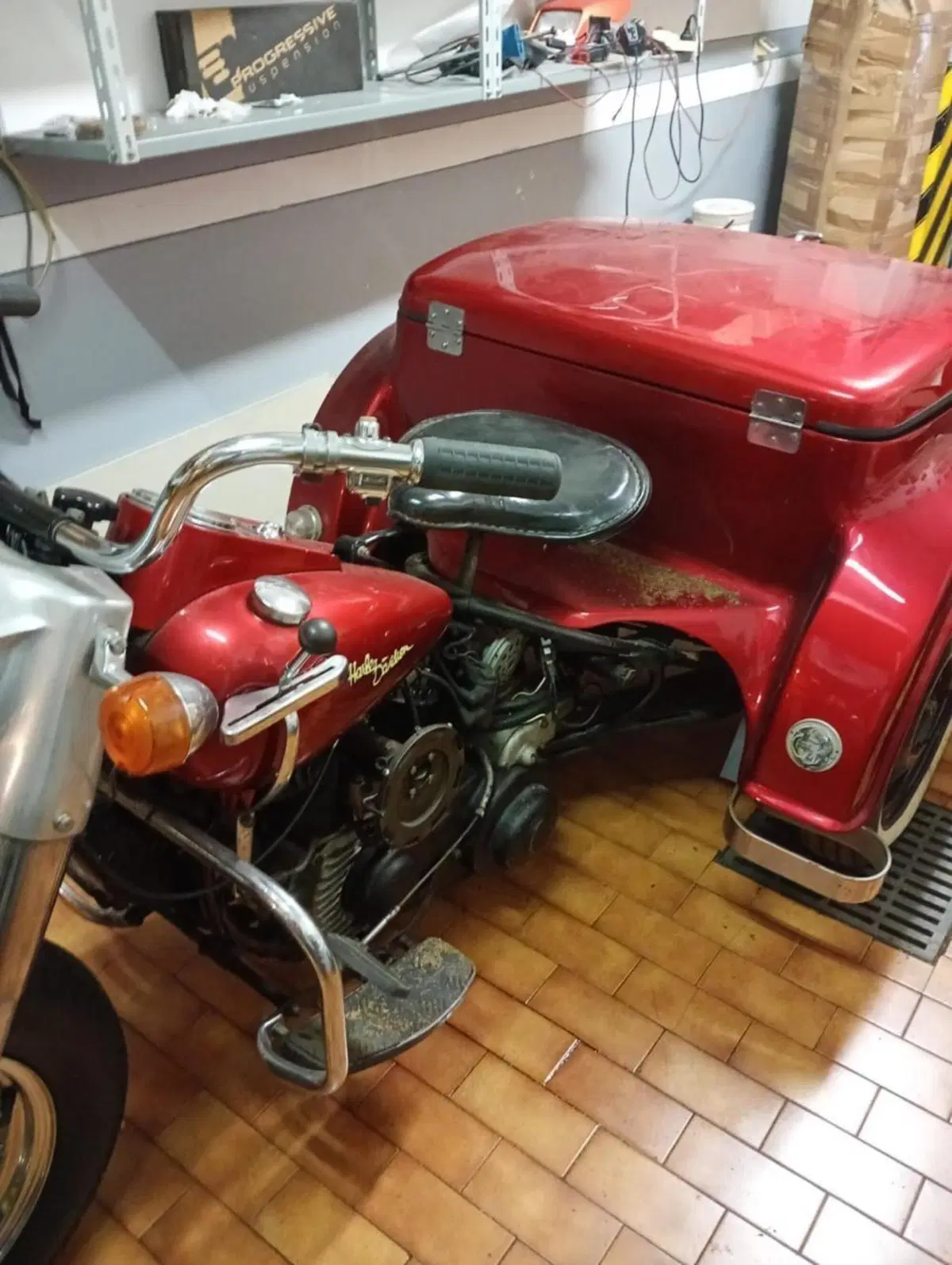 Harley-Davidson Servicar 750 Flathead