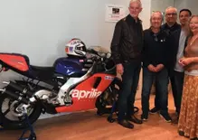 Loris Reggiani e l’asta della sua 250: “Ho sempre sostenuto Emergency, Melandri portava il loro marchio