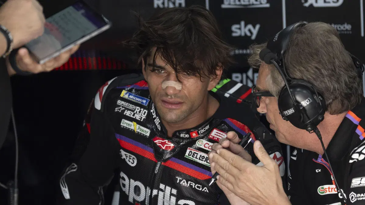 MotoGP, Jorge Martin alla prima volta a Phillip Island con l'Aprilia: "Lo stile di guida è completamente diverso rispetto alla Ducati" (5)