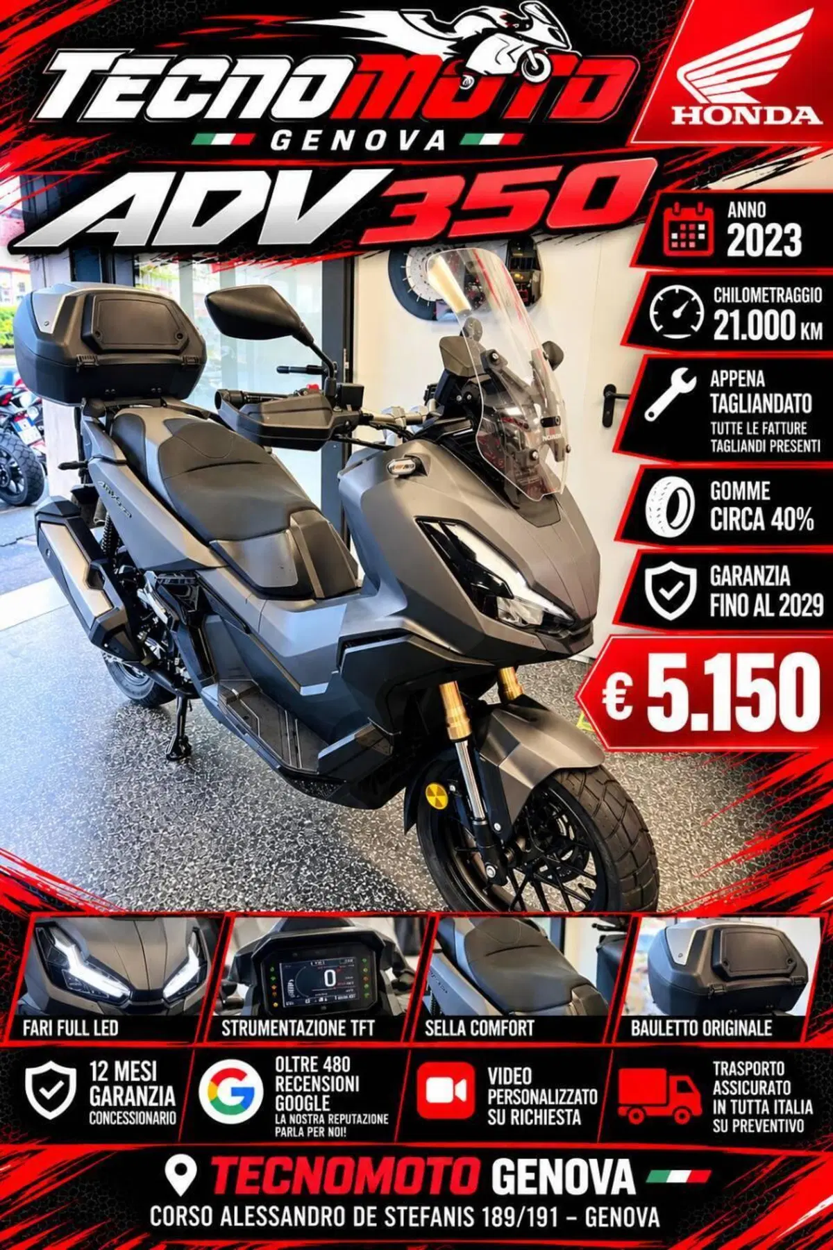Honda ADV 350 (2022 - 24)