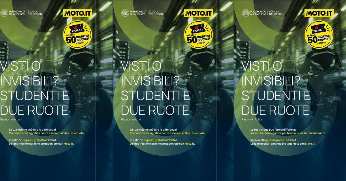 Moto.it e Politecnico di Milano insieme a EICMA 2026: i giovani reinventano il futuro delle due ruote