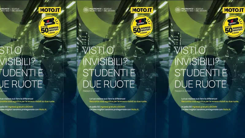 Moto.it e Politecnico di Milano insieme a EICMA 2026: i giovani reinventano il futuro delle due ruote