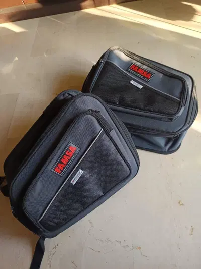 Coppia borse laterali morbide moto FAMSA FA304 - u