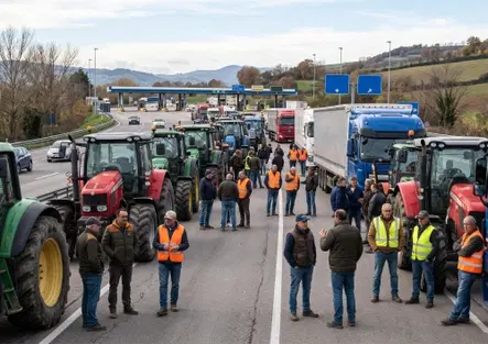 Caro gasolio, protesta di tir e trattori: cosa sta succedendo in Valdichiana