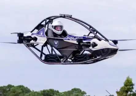 La volante diventa volante davvero: la polizia sceglie un drone elettrico da 148.000 dollari che vola a 102 km/h