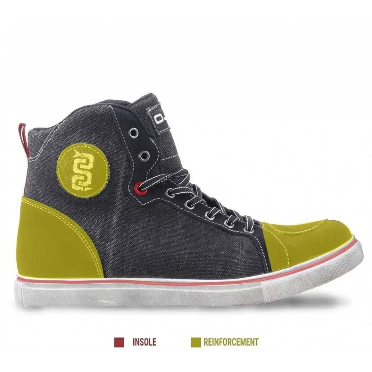 Scarpe moto OJ Sneaker Dust Nero Oj Atmosfere Metropolitane (3)