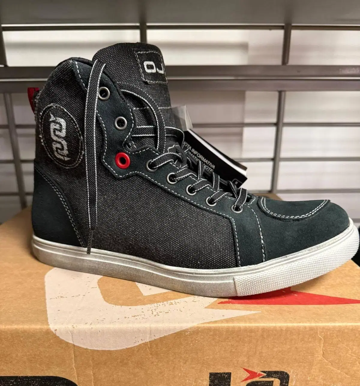 Scarpe moto OJ Sneaker Dust Nero Oj Atmosfere Metropolitane