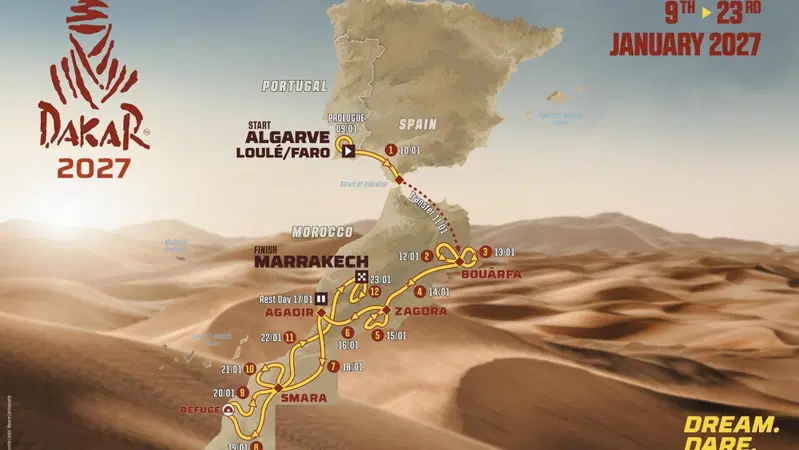 Dakar 2027. Ecco tutto. È ufficiale! Europa e Africa, partenza dal Portogallo e 12 tappe in Marocco