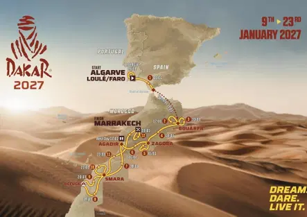 Dakar 2027. Ecco tutto. È ufficiale! Europa e Africa, partenza dal Portogallo e 12 tappe in Marocco