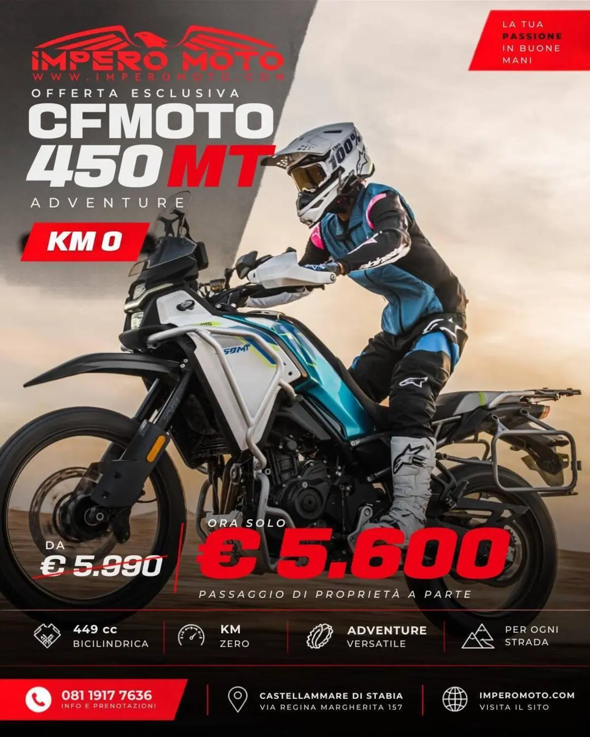 CFMOTO 450MT (2024 - 26)