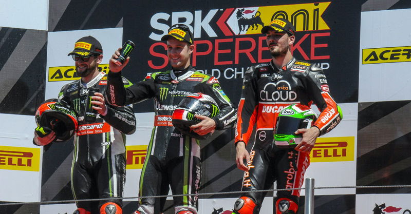 SBK 2015 Imola. Rea vince gara 1