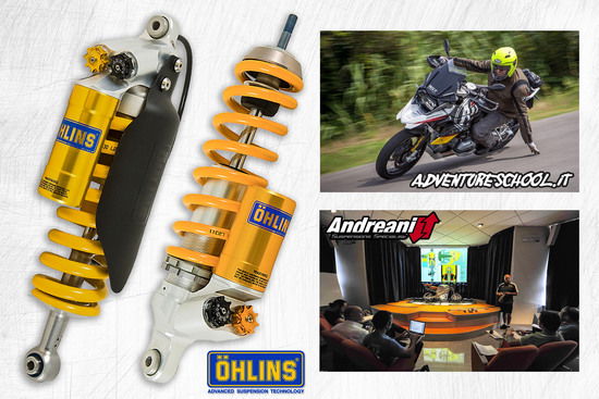 Estate in sicurezza con Öhlins per BMW GS 1200