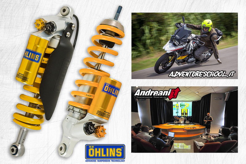 Estate in sicurezza con &Ouml;hlins per BMW GS 1200