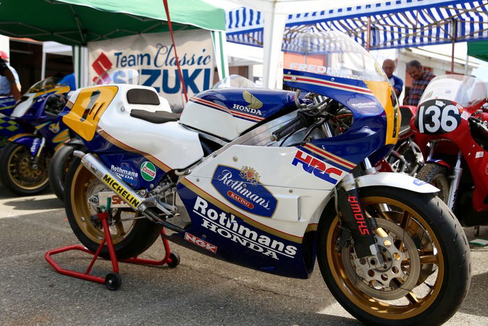 La Honda NS 500 del 1983 con cui Spencer vinse il suo primo titolo