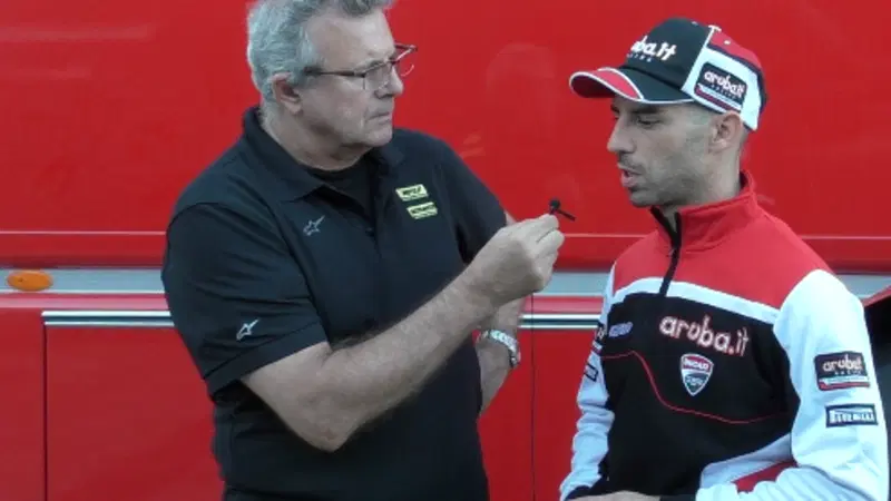 Test SBK. Melandri: "Il motore adatto al mio stile di guida" 