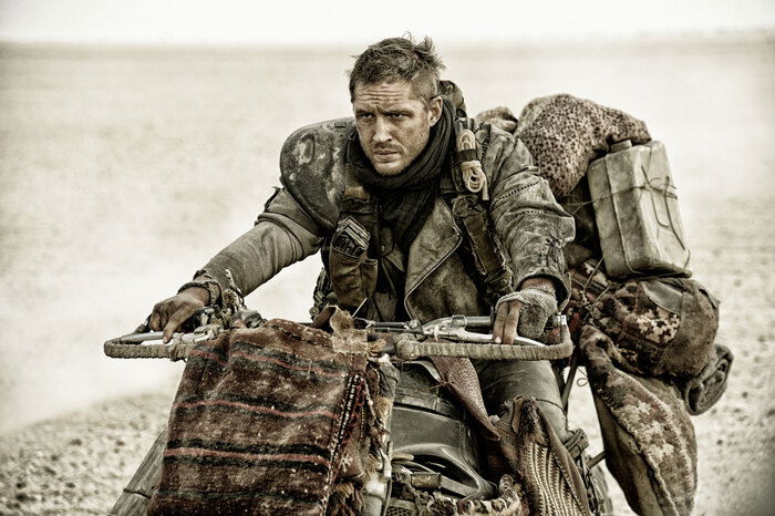 Tom Hardy nei panni di Mad Max