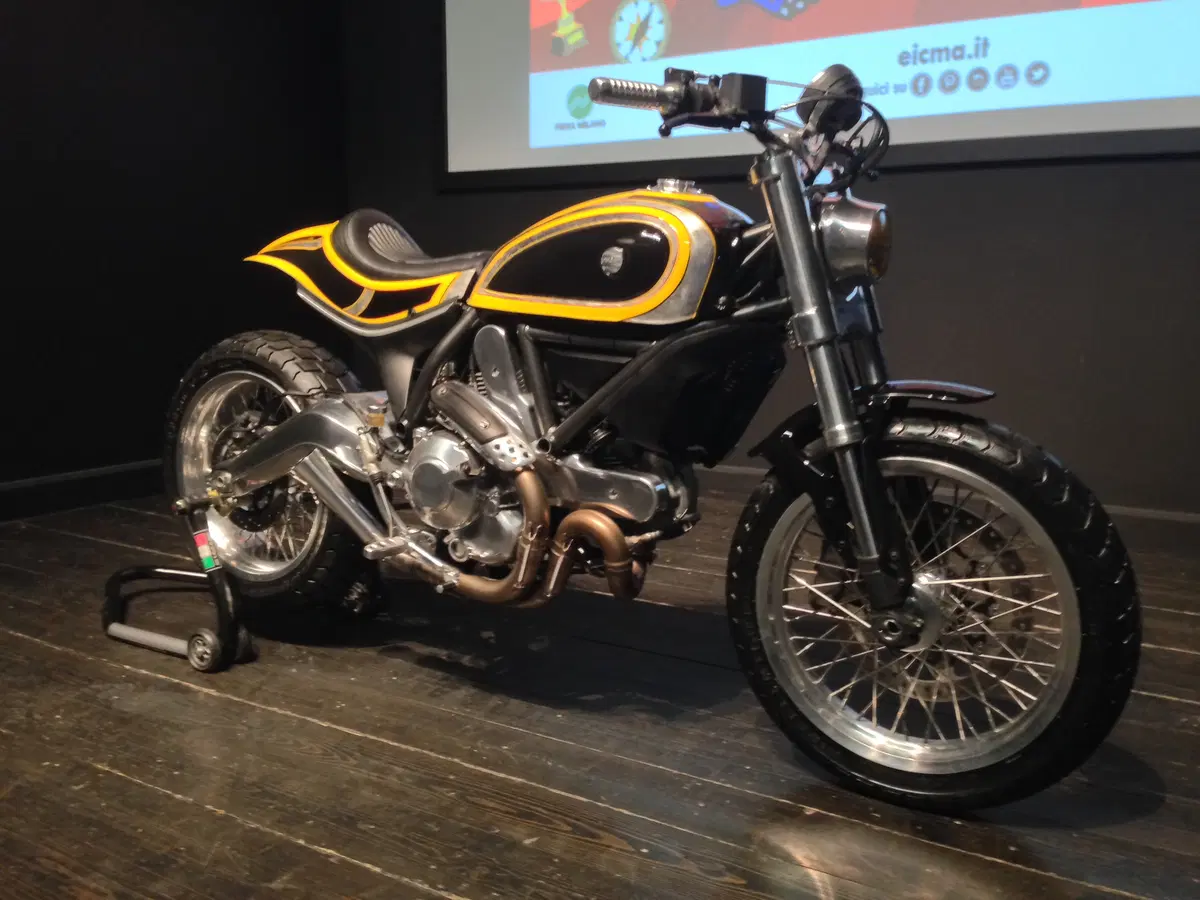 Ducati Scrambler by Radikal Chopper per Eicma