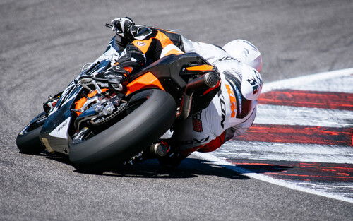 KTM RC16, la gallery dei test a Misano (8)