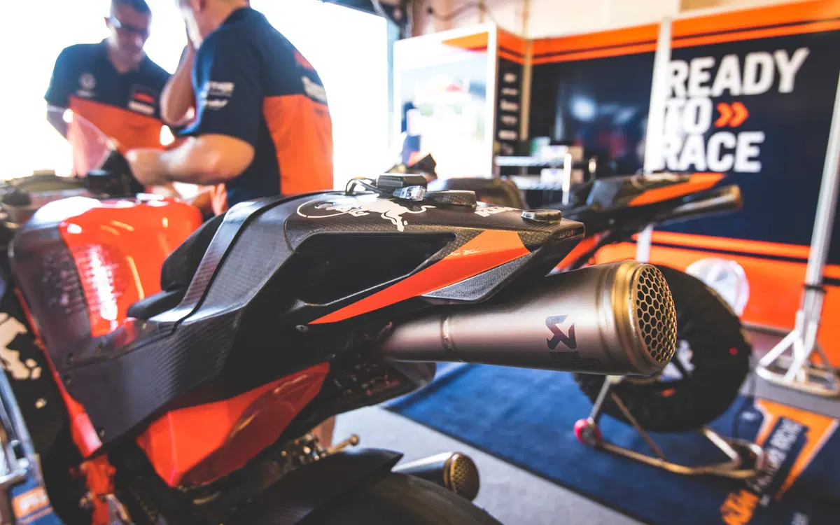 KTM RC16, la gallery dei test a Misano (14)