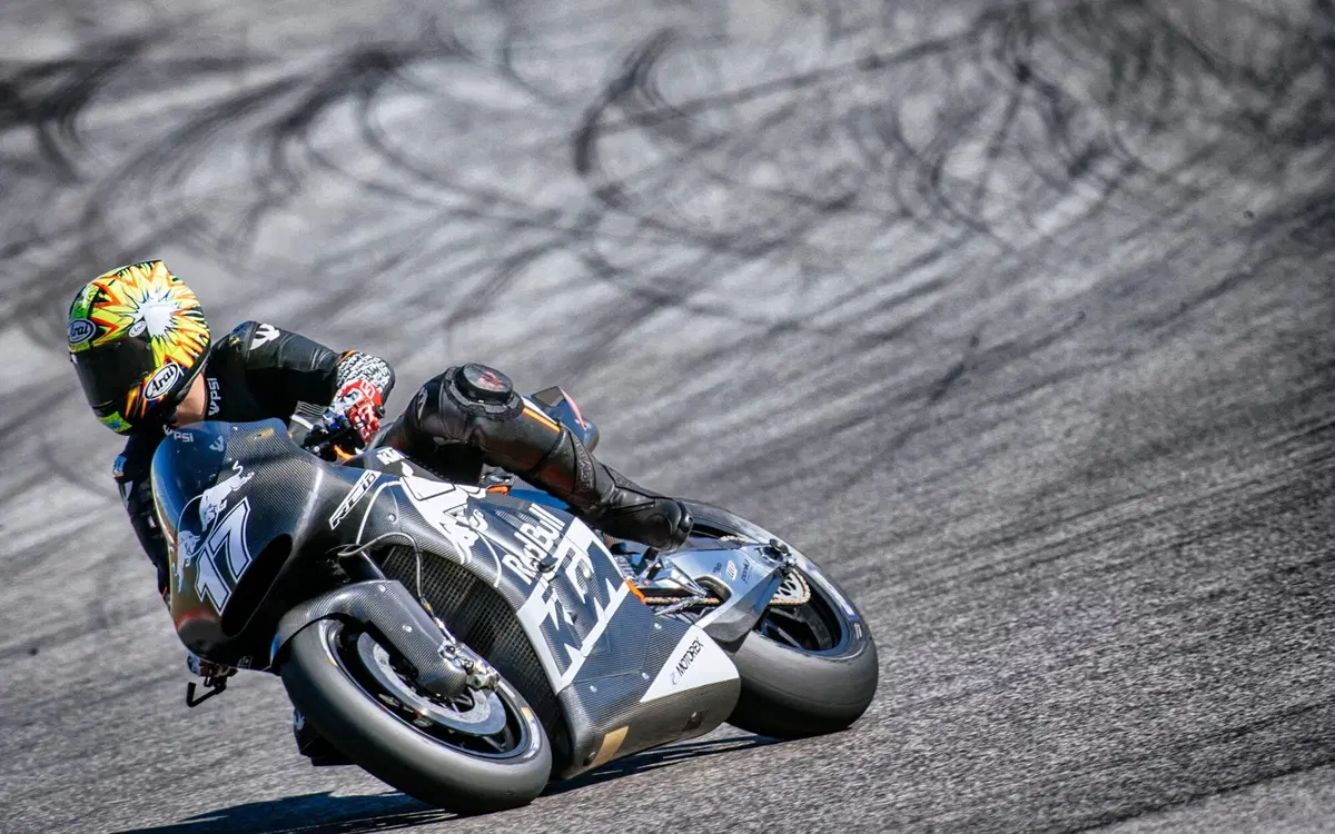 KTM RC16, la gallery dei test a Misano (25)