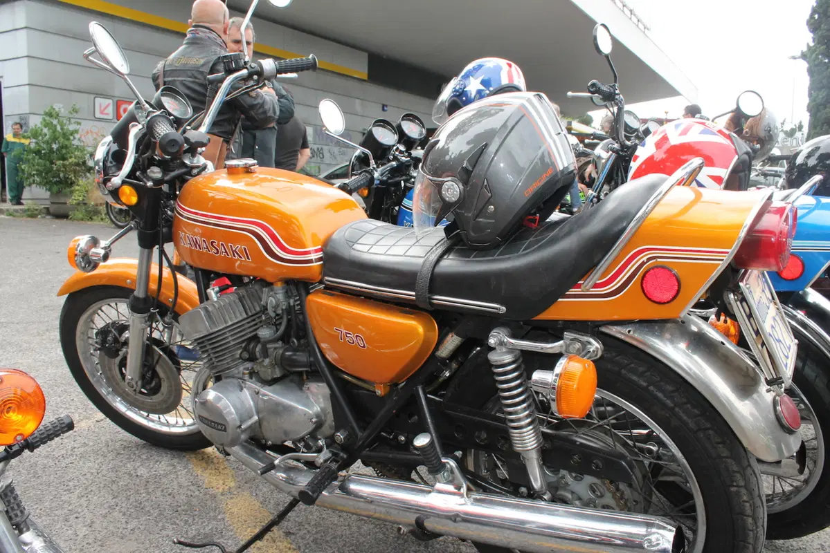 INCONTRO KAWASAKI D'EPOCA A ROMA (3)