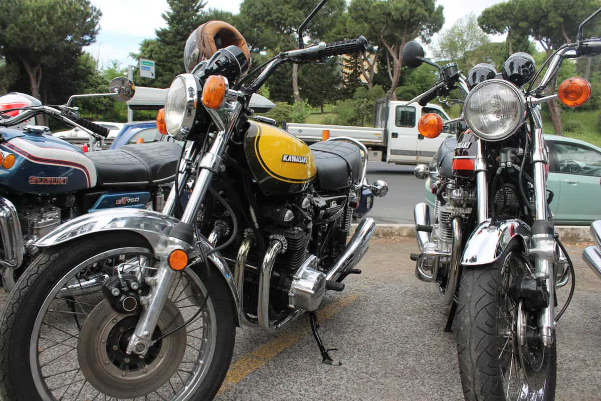 INCONTRO KAWASAKI D'EPOCA A ROMA (8)