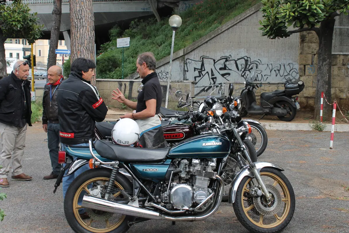 INCONTRO KAWASAKI D'EPOCA A ROMA (13)
