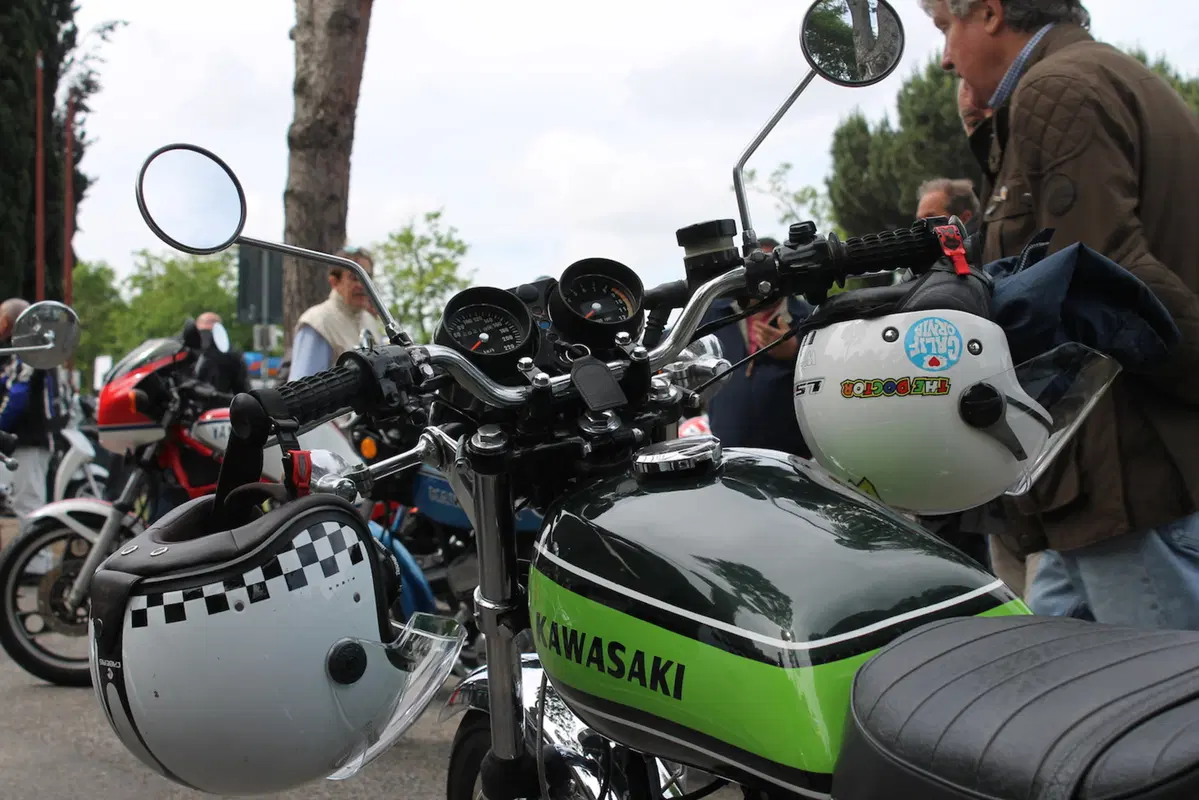 INCONTRO KAWASAKI D'EPOCA A ROMA (20)