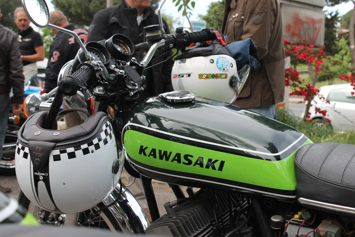 INCONTRO KAWASAKI D'EPOCA A ROMA (23)