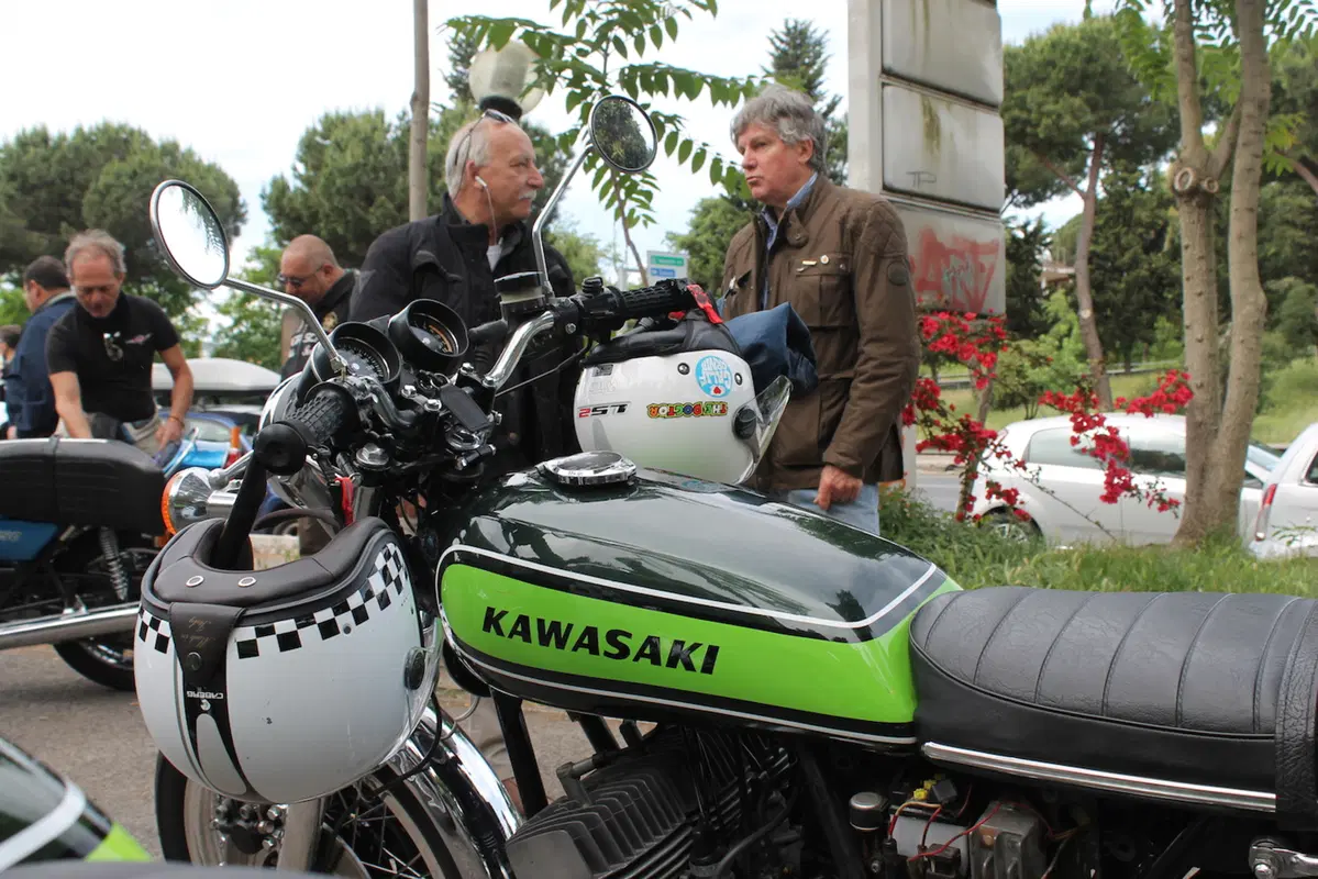 INCONTRO KAWASAKI D'EPOCA A ROMA (24)