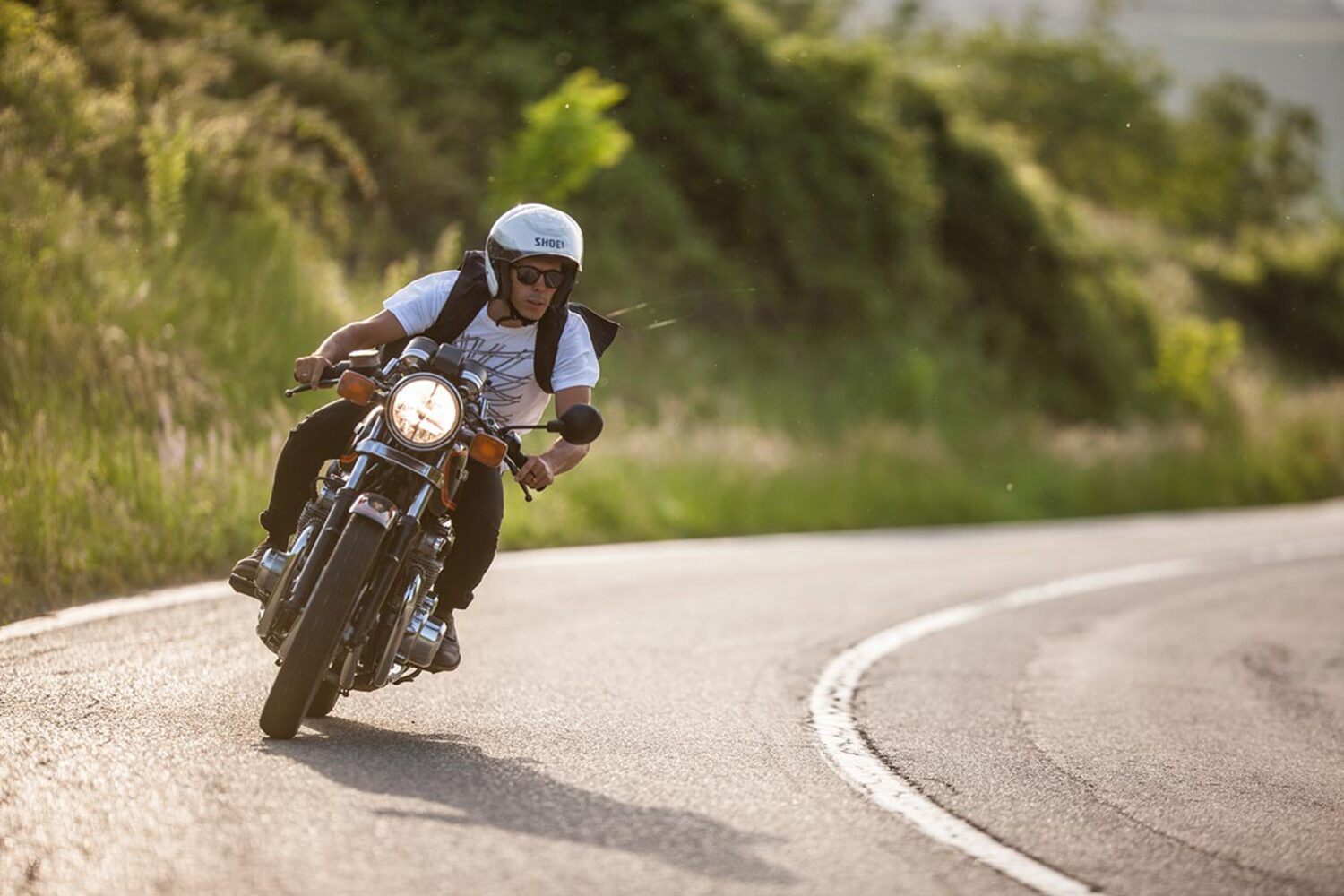 Marco Aurelio Fontana: la moto è protagonista del nuovo sito