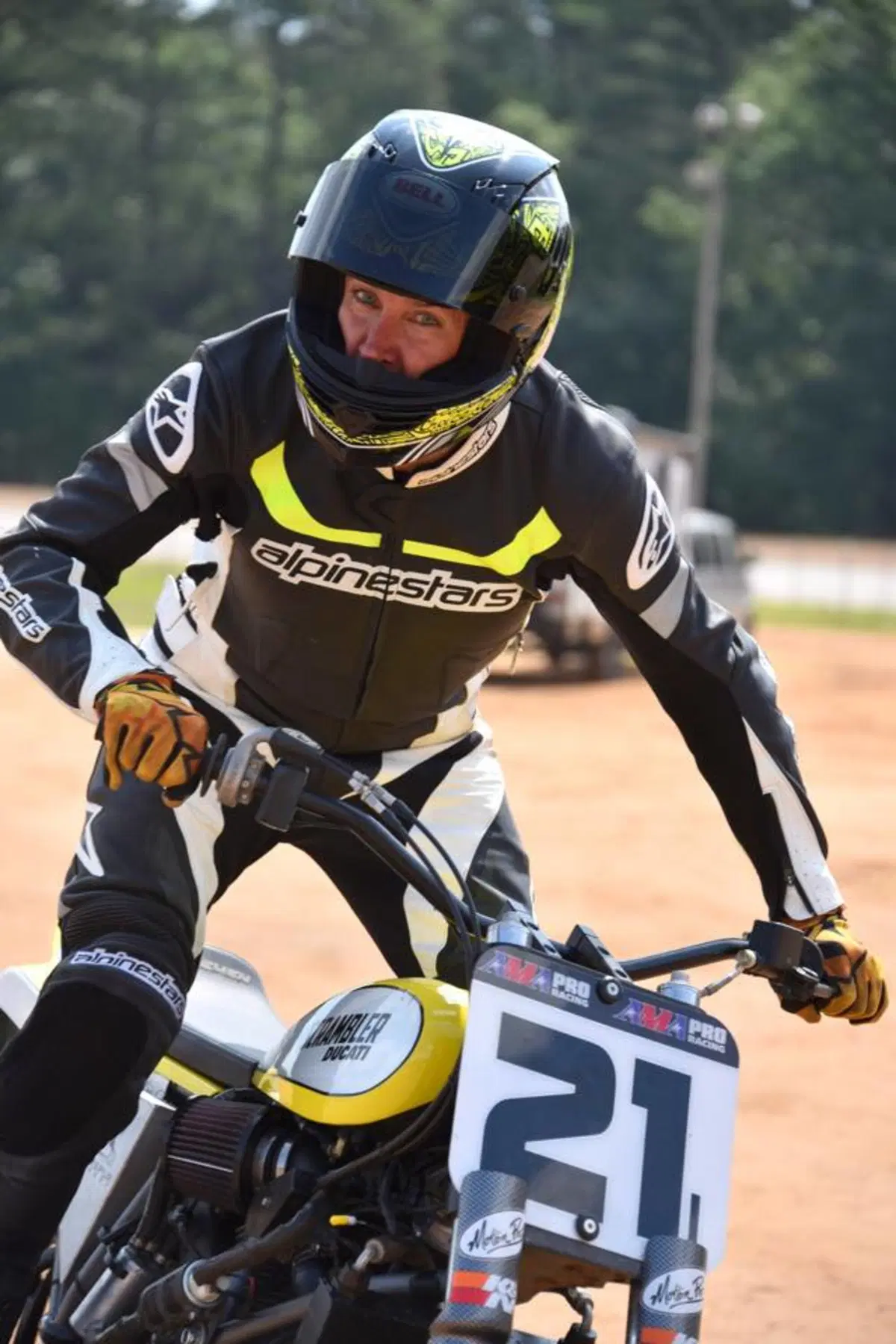 La Ducati di Troy Bayliss per le gare di Flat Track (5)