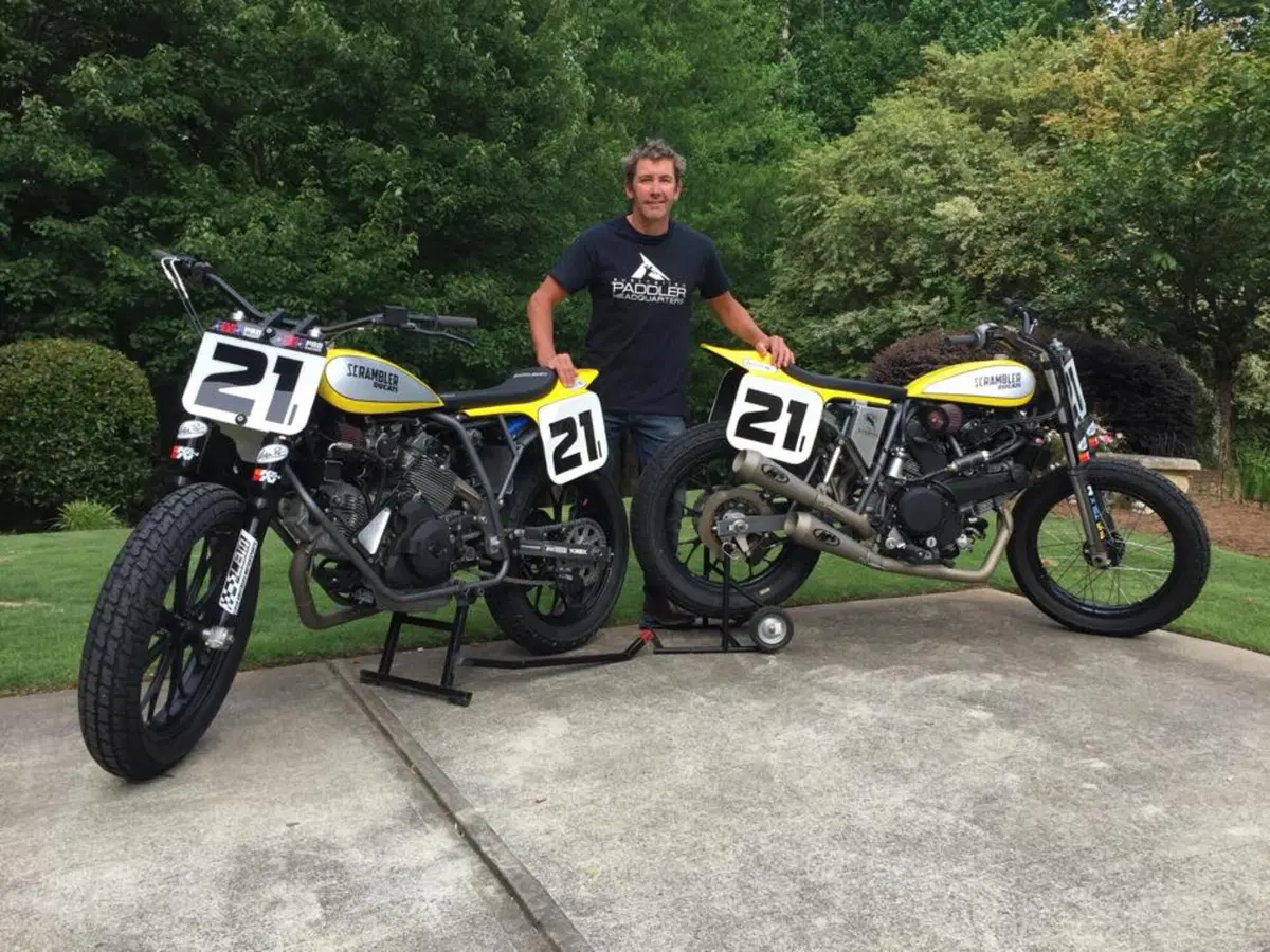 La Ducati di Troy Bayliss per le gare di Flat Track (3)