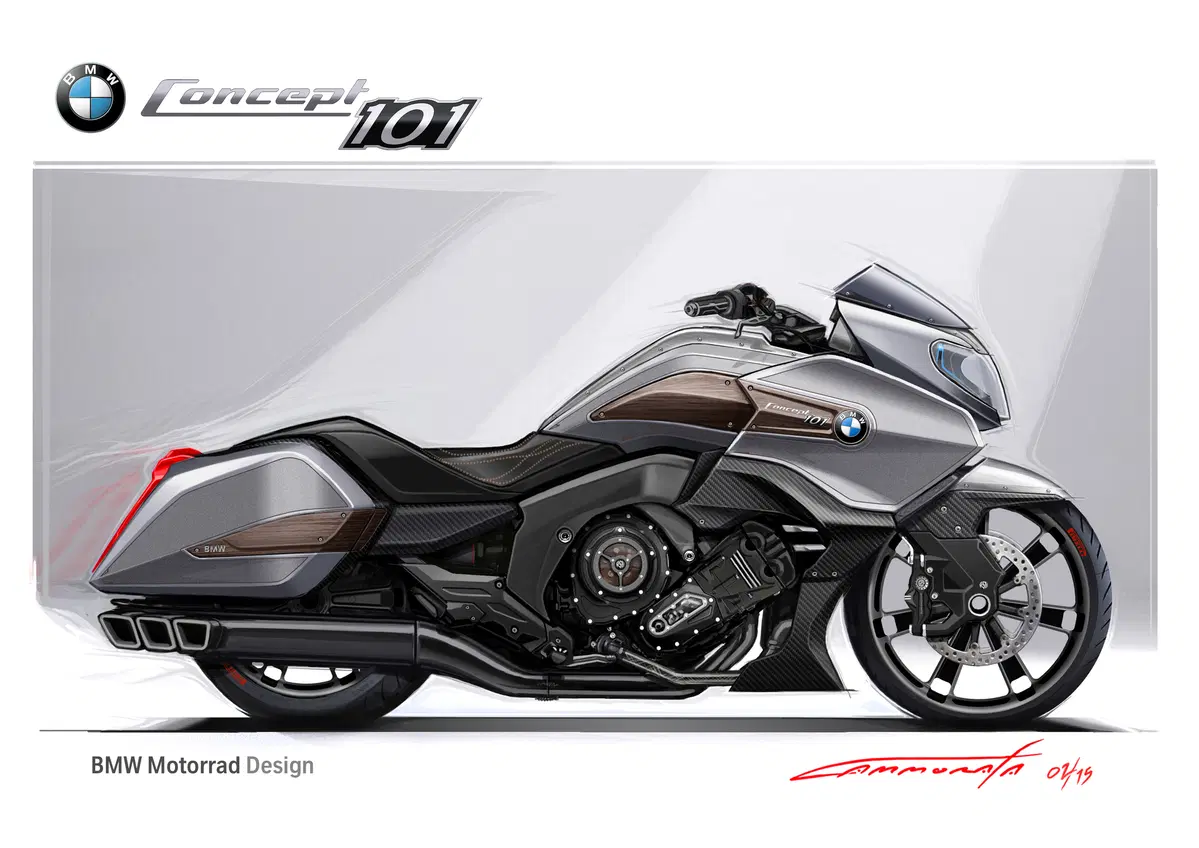 BMW Concept 101 a Villa d'Este, nuova bagger