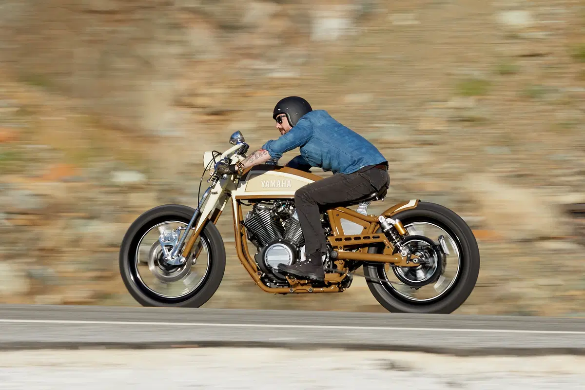 Yamaha XV950 Playa del Rey, by Matt Black Custom Designs (2)