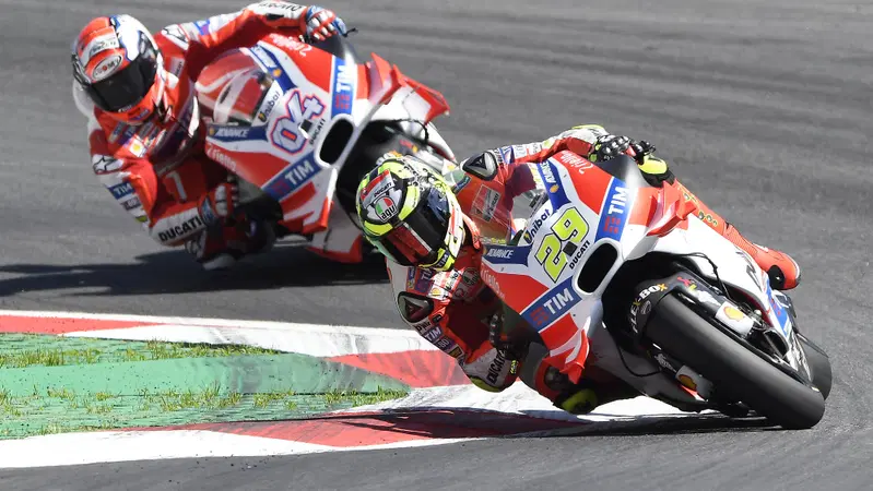 MotoGP a Silverstone. Ducati: i due Andrea sono ottimisti