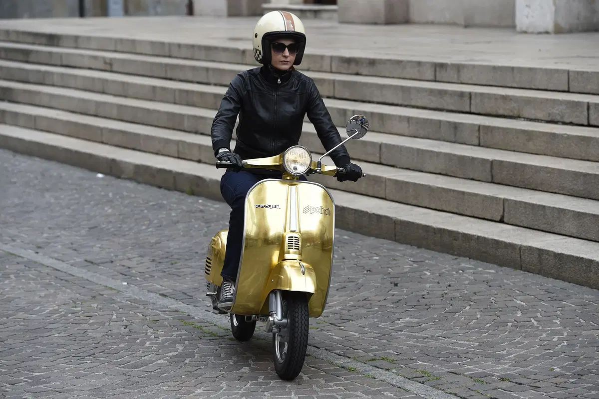 Vespa Polini Oro 23 Carati