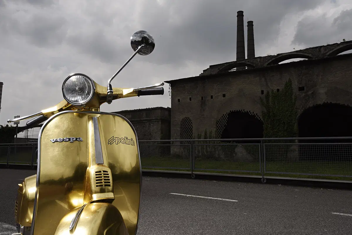 Vespa Polini Oro 23 Carati (15)