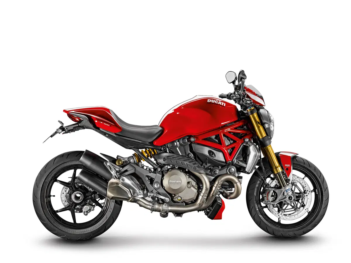 Ducati Monster 821 e 1200 S in versione Stripe
