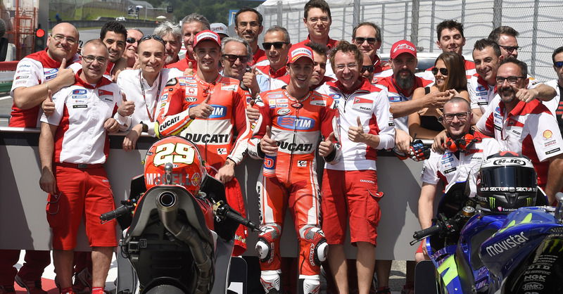 MotoGP 2015, Mugello. Domenicali: &quot;Siamo outsider di lusso&quot;