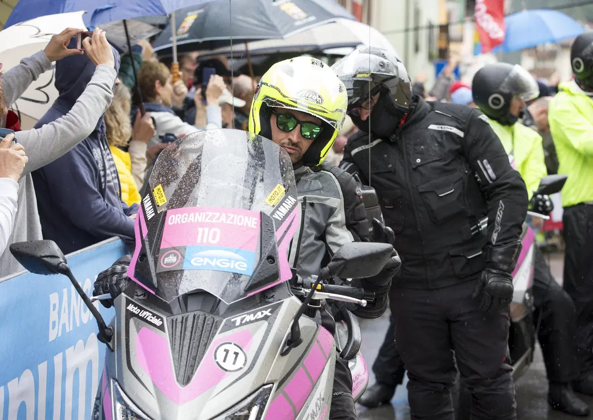 Con il T-Max al Giro d'Italia 2015 (12)