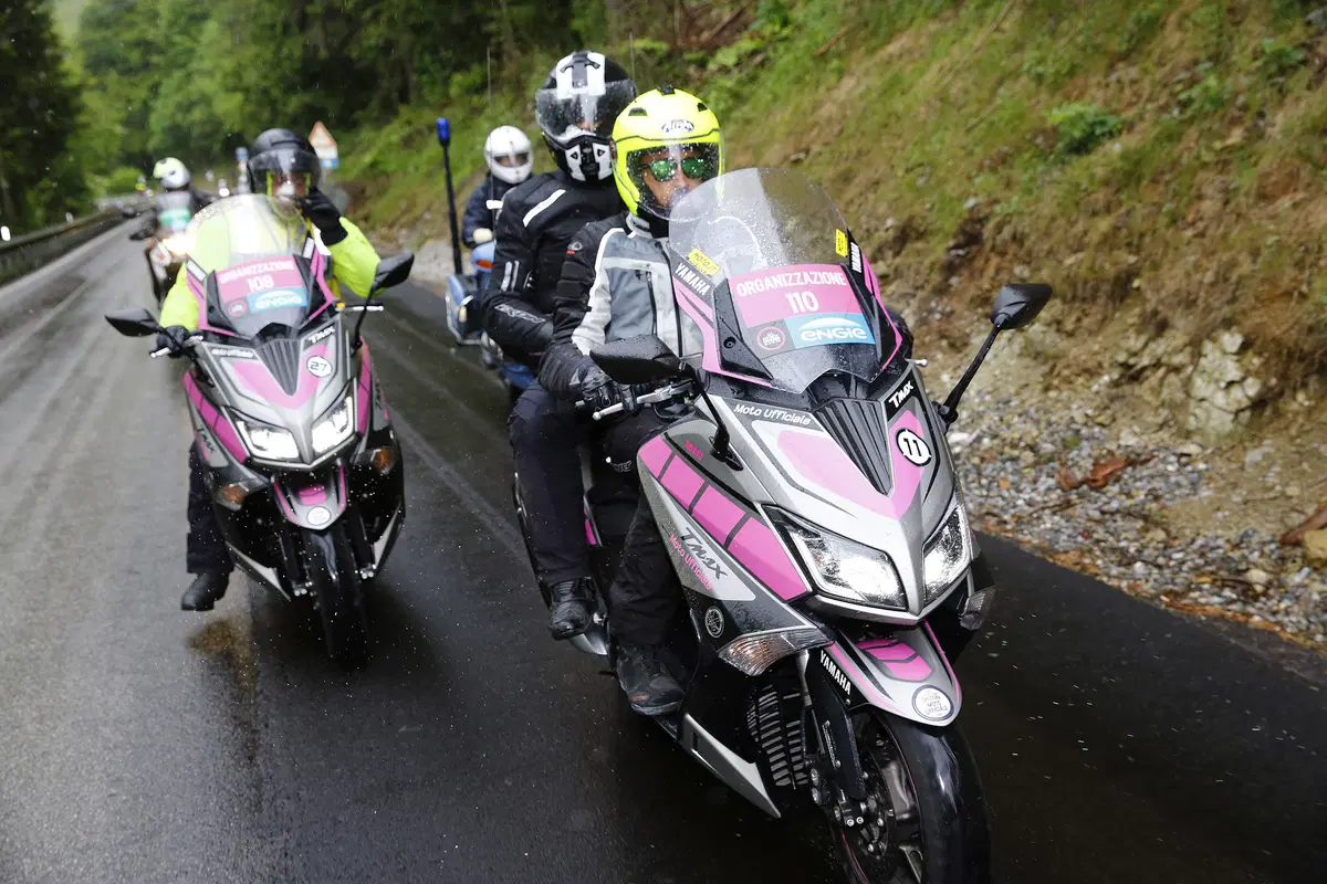 Con il T-Max al Giro d'Italia 2015 (17)
