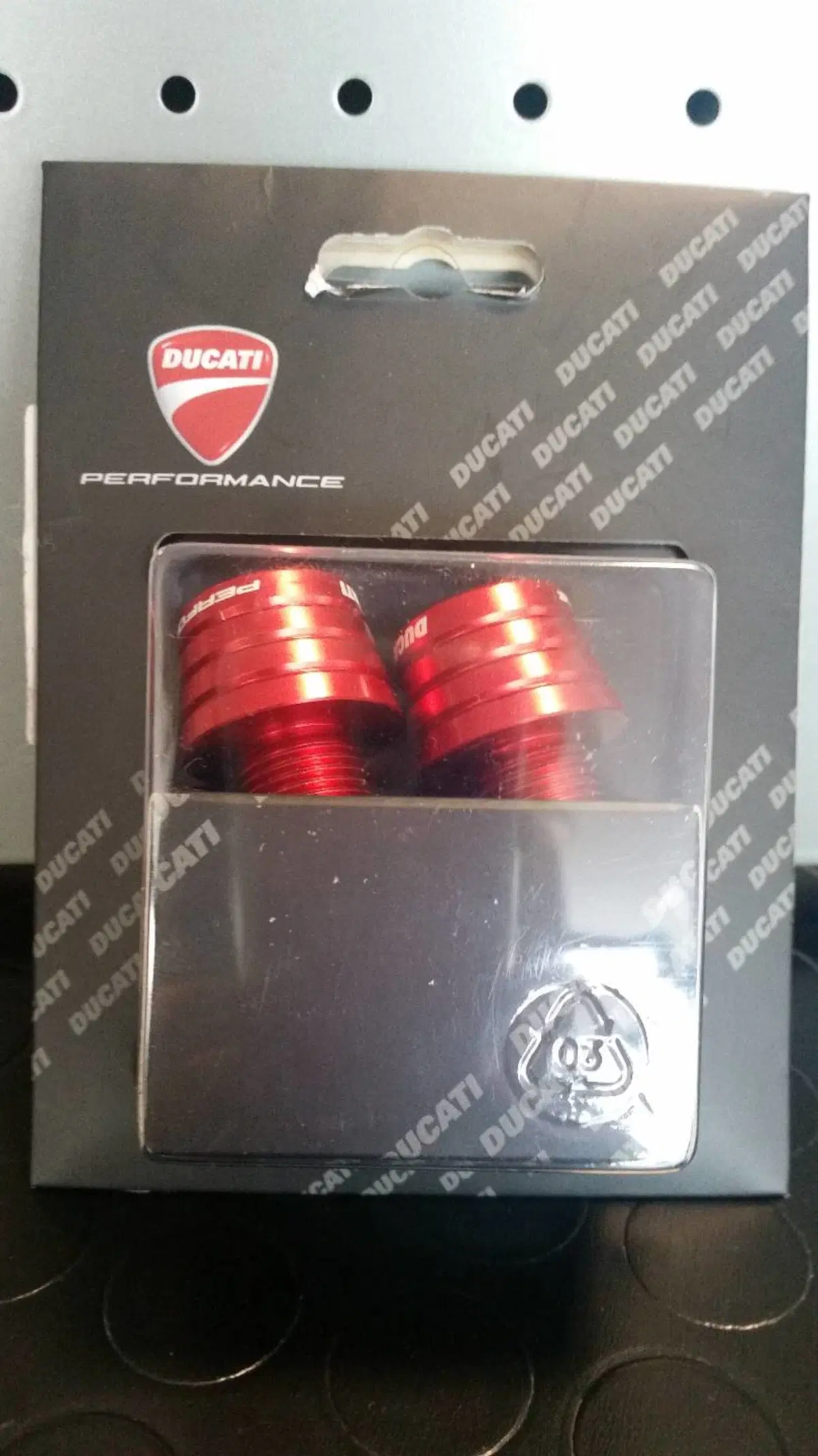 CONTRAPPESI MANUBRIO RED Ducati