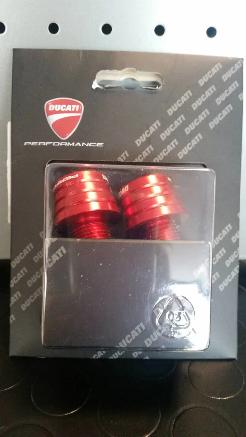 CONTRAPPESI MANUBRIO RED Ducati