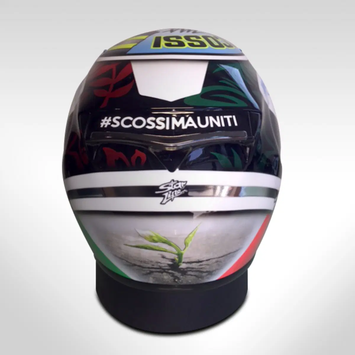 #Scossimauniti, il casco speciale di Petrucci per Misano (2)