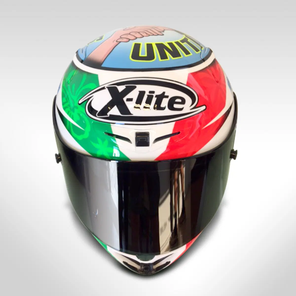#Scossimauniti, il casco speciale di Petrucci per Misano